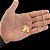 CORRENTE GRUMET( 2mm 60 ou 70cm) + PINGENTE FERRADURA DE CAVALO - BANHADO A OURO 18K. - Imagem 1