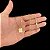 CORRENTE GRUMET (2mm 60 ou 70cm) + PINGENTE PLAQUINHA COM CRUZ- BANHADO A OURO 18K. - Imagem 1