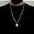 CORRENTE LACRAIA (4mm -70Cm )+ PINGENTE JESUS- FECHO COM MARCAÇÃO 750 - BANHADO A OURO 18K - Imagem 2