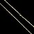 CORRENTE  PIASTRINE  (1.8MM- 4g- 70/60CM) - BANHADO A OURO 18K - Imagem 1