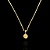 CORRENTE PIASTRINE( 1.8mm- 70cm) + PINGENTE SÃO BENTO MEDALHA MINI DUPLA FACE PP - Imagem 3