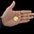 CORRENTE RABO DE RATO ( 2mm-70cm) + PINGENTE MEDALHA JESUS 3D M -  BANHADO A OURO 18K. - Imagem 1