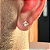 PAR DE BRINCOS  QUADRADO PEDRA DE ZIRCÔNIA 7mm - BANHADO A OURO 18K - Imagem 3