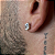 PAR DE BRINCOS  QUADRADO PEDRA DE ZIRCÔNIA 7MM - BANHADO A OURO 18K - Imagem 4