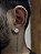 PAR DE BRINCOS SOLITÁRIO REDONDO PEDRA DE ZIRCÔNIA 10mm - BANHADO A OURO 18K - Imagem 5
