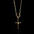 PINGENTE CRUZ PALITO AMARRADA 4G  ( 3.5x3cm ) - Imagem 1