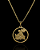 PINGENTE SÃO JORGE M (8g- 2x2cm) - BANHO DE OURO 18k - Imagem 4