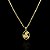 PINGENTE  SÃO JORGE PP2g( 2,5x2,5cm)- BANHO DE OURO 18k - Imagem 3