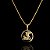 PINGENTE SÃO JORGE VAZADO P. ( 1,5g-   2x2cm)  - BANHO DE OURO 18k. - Imagem 1