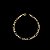 PULSEIRA 3x1  (3MM - 8G) - 21 CM  - BANHO DE OURO 18k. - Imagem 2