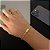 PULSEIRA CARTIE (4MM - 6G) - 20CM - FECHO COM MARCAÇÃO 750 -  BANHADO A OURO 18K - Imagem 2