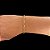 PULSEIRA CARTIE MEIA CANA (4MM -5g) - 20CM - BANHADO A OURO 18K - Imagem 1
