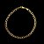 PULSEIRA GRUMET( 4mm- 20cm - 70cm )  - BANHO DE OURO 18k. - Imagem 3