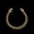 PULSEIRA GRUMET DUPLA (7mm -26G-21 CM)  - FECHO COM MARCAÇÃO 750 - BANHO DE OURO 18k. - Imagem 2