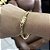 PULSEIRA LACRAIA (7MM  -6G-21 CM) - FECHO COM MARCAÇÃO 750 - BANHO DE OURO 18K. - Imagem 5