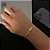 PULSEIRA PITBULL  ( 4MM - 8G - 21 CM)  - FECHO COM MARCAÇÃO 750 - BANHO DE OURO 18k - Imagem 2