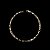 PULSEIRA TIJOLINHO  (3MM - 7G - 20CM) - BANHADO A OURO 18K - Imagem 2