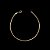 CORRENTE + PULSEIRA BAIANA FECHO CONVENCIONAL  (2MM-70Cm) - BANHADO A OURO 18K - Imagem 3