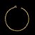 CORRENTE + PULSEIRA CADEADO   FECHO CONVENCIONAL (1.5Mm-70Cm) - BANHADO A OURO 18K - Imagem 4