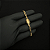 CORRENTE + PULSEIRA CARTIE FECHO GAVETA (4MM- 70CM)  - BANHADO A OURO 18K - Imagem 3