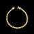 CORRENTE + PULSEIRA LACRAIA  FECHO GAVETA (4mm - 22G) - BANHADO A OURO 18K - Imagem 5