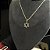 CORRENTE PIASTRINE ( 1.8 mm 50cm FEM ) + PINGENTE ESTRELA DE DAVI - BANHADO A OURO 18K. - Imagem 5