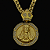 PINGENTE MEDALHA JESUS DETALHADO  CRAVEJADO ( 12g- 4x4cm) (GG) EXCLUSIVIDADE - Imagem 1