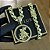 CORRENTE FRISO S DUPLA FACE ( 13mm- 70cm) + PINGENTE MEDALHA SÃO JORGE GRANDE  -  FECHO COM MARCAÇÃO 750 - BANHADO A OURO 18K - Imagem 1
