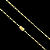 CORRENTE  TIJOLINHO ALONGADO (3mm - 18G 70 cm) + PINGENTE CRUCIFIXO RACIONAIS - FECHO COM MARCAÇÃO 750 - BANHO DE OURO 18k - Imagem 4