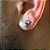 2 PARES DE BRINCOS, CRAVEJADOS EM ZIRCÔNIA PREMIUM 10MM e 2MM  -  BANHADO A OURO 18K - Imagem 1