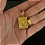PINGENTE PLACA FÉ DETALHADA  CRAVEJADO ( 12g- 3x3cm) (M) EXCLUSIVIDADE - BANHO DE OURO 18k - Imagem 2