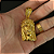 PINGENTE JESUS CRAVEJADO EM ZIRCONIA PREMIUM ( 12g- 4x4cm) (G) EXCLUSIVIDADE - BANHO DE OURO 18k - Imagem 3