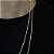 CORRENTES BAIANA (  2MM- 60CM + 70CM)- 8G - BANHO DE OURO 18K - Imagem 2