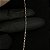 CORRENTE TIJOLINHO (1.8MM - 50, 60cm ou 70cm)  -  BANHADO A OURO 18k - Imagem 2