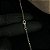CORRENTE TIJOLINHO (1.8MM - 50, 60cm ou 70cm)  -  BANHADO A OURO 18k - Imagem 3