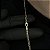 CORRENTE GRUMET (3MM - 50, 60cm ou 70cm)  -  BANHADO A OURO 18k - Imagem 3