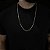 CORRENTE GRUMET( 2mm - 50, 60cm ou 70cm)  -  BANHADO A OURO 18k - Imagem 3