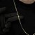 CORRENTE GRUMET( 2mm - 50, 60cm ou 70cm)  -  BANHADO A OURO 18k - Imagem 2