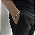 BRACELETE CRUZ CHAPA  (6mm -11g)- 20cm - BANHADO A OURO 18K - Imagem 5