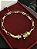 PULSEIRA TIJOLINHO ALONGADO (4mm) Escolha  17cm a 21cm - Banhado a Ouro 18K - Imagem 4