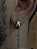 PAR DE BRINCO ARGOLA MACIÇA 15x5mm G - BANHADO A OURO 18K - Imagem 3
