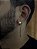 PAR DE BRINCO ARGOLA MACIÇA 12x5mm G - BANHADO A OURO 18K - Imagem 2