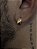 PAR DE BRINCO ARGOLA MACIÇA 12x5mm G - BANHADO A OURO 18K - Imagem 5
