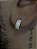 PAR DE BRINCO ARGOLA CRAVEJADA EM ZIRCÔNIA 17x4mm GG - BANHADO A PRATA 750 - Imagem 1