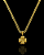 PINGENTE TREVO PP - BANHO DE OURO 18K - Imagem 2