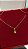 CORRENTE TIJOLINHO  (1.8MM - 50, 60cm ou 70cm) + PINGENTE NOSSA SENHORA CRAVEJADO  - BANHADO A OURO 18k - Imagem 4