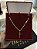 CORRENTE LACRAIA (2MM - 50, 60cm ou 70cm) + PINGENTE CRUZ AMARRADA  - BANHADO A OURO 18k - Imagem 1