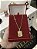 CORRENTE CADEADO (2MM - 50, 60cm ou 70cm) + PINGENTE PLACA ROSTO DE JESUS CRISTO   - BANHADO A OURO 18k - Imagem 2