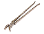 Curved Jaw Clincher (Jacaré de Boca Curvada) GE 14" - Imagem 1