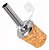 Bico Dosador Garrafa Azeite Vinagre Óleo Tempero Inox - C/02 - Imagem 1